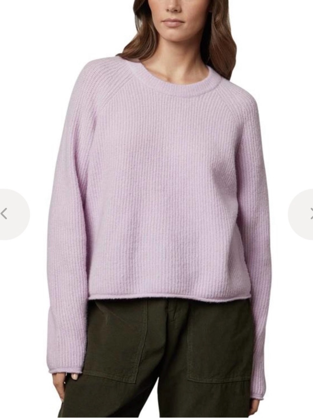 Velvet Lilac Gigi Crew Neck Sweater Size XS